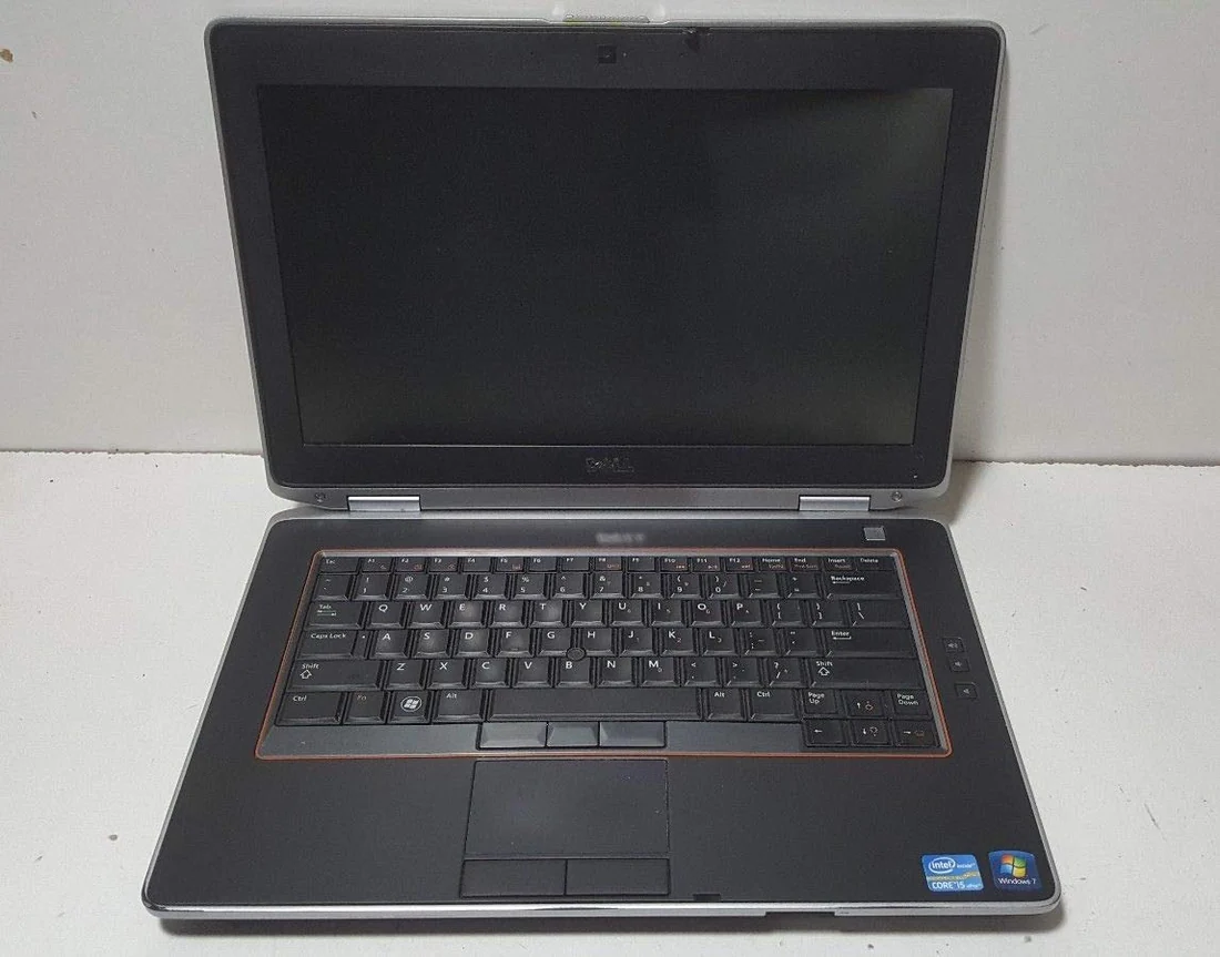 Dell Latitude E6420 — Dell laptop keyboard and ports view, Lahore Pakistan