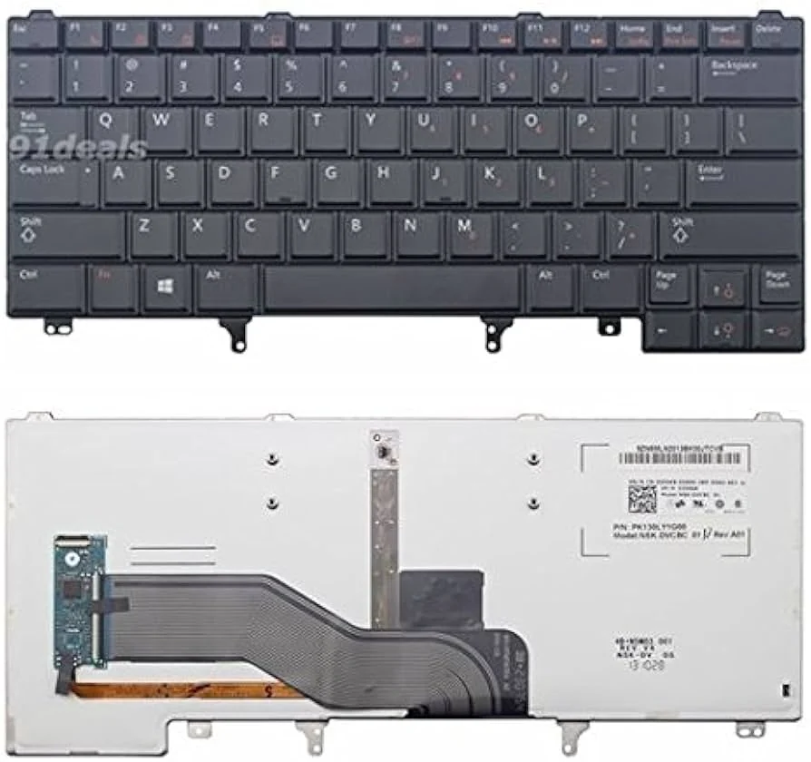 Dell Latitude E6420 Keyboard — Dell laptop side and angled view, buy in Lahore Pakistan