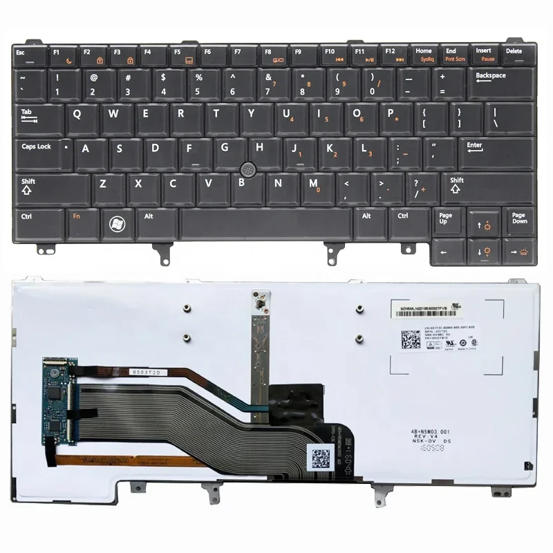 Dell Latitude E6430 Keyboard — Dell laptop keyboard and ports view, Lahore Pakistan