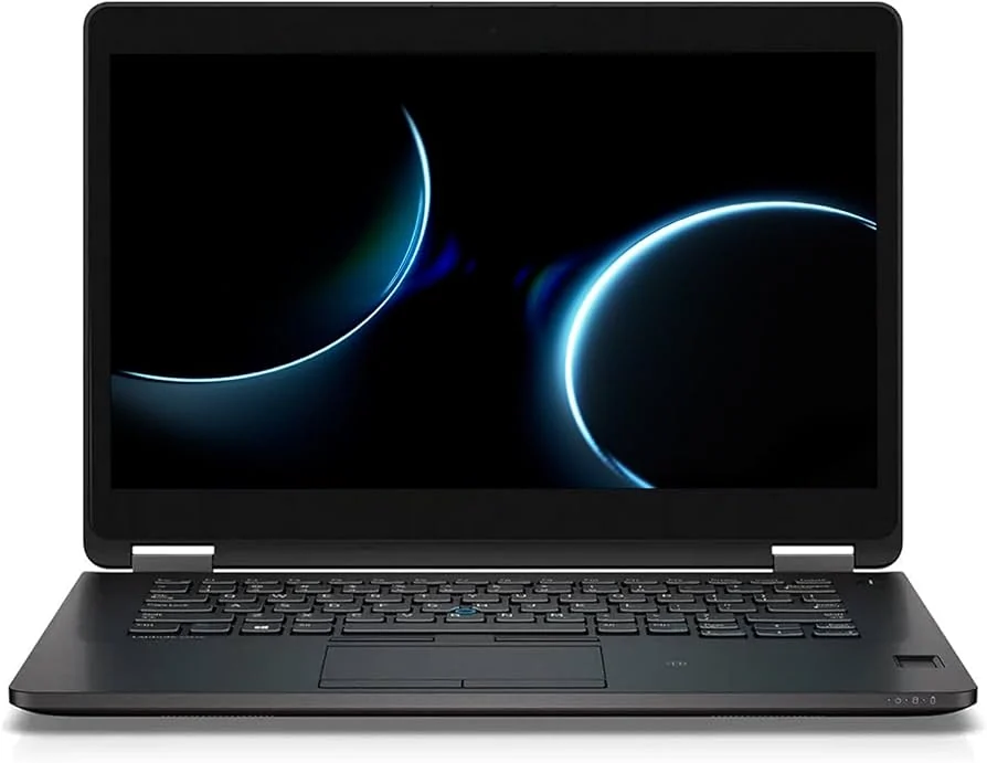Dell Latitude E7470 — Dell laptop keyboard and ports view, Lahore Pakistan