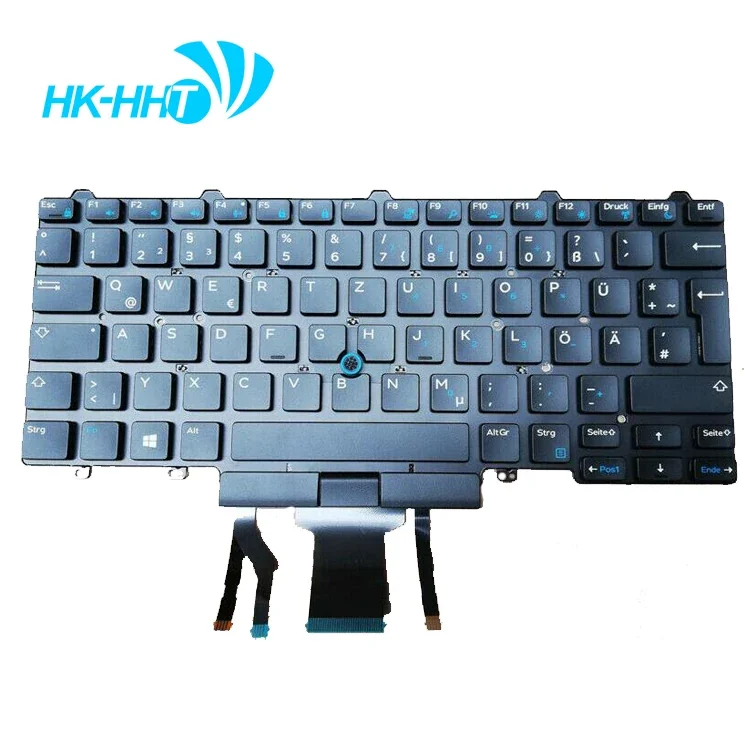 Dell Latitude E7480 Keyboard (Backlit) — Dell laptop side and angled view, buy in Lahore Pakistan