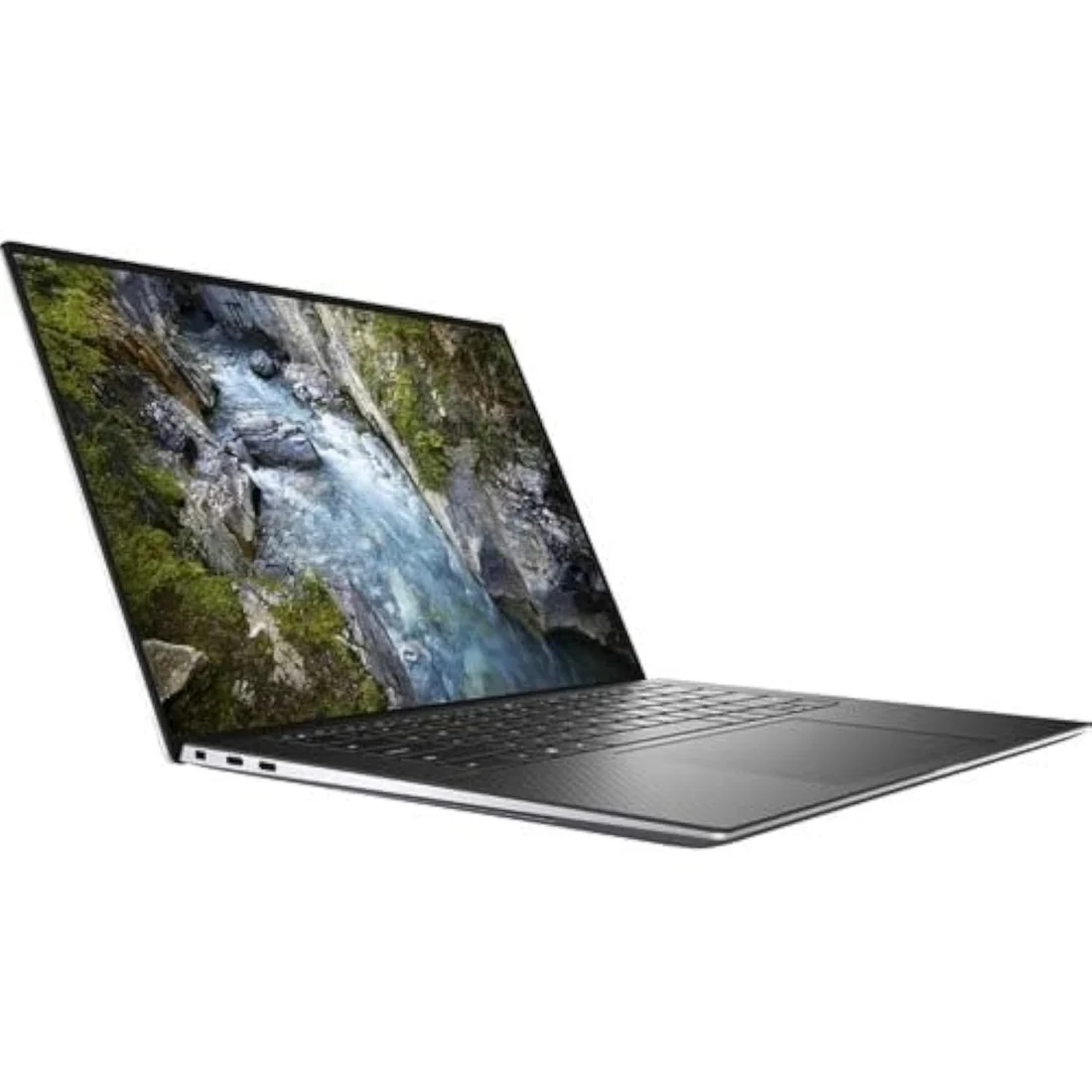 Dell Precision 5550 i7-10875H 32GB 1TB Used Laptop Lahore — Dell laptop keyboard and ports view, Lahore Pakistan