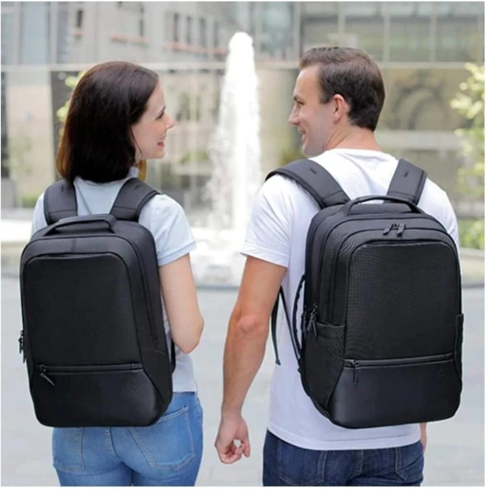 Dell Pro 15 inch Laptop Backpack EcoLoop Premier — Dell laptop side and angled view, buy in Lahore Pakistan