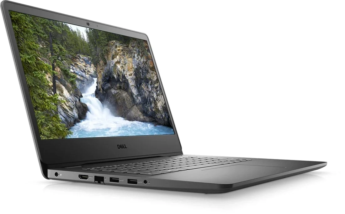Dell Vostro 3400 i5-1135G7 8GB 256GB Used Laptop Lahore — Dell laptop keyboard and ports view, Lahore Pakistan