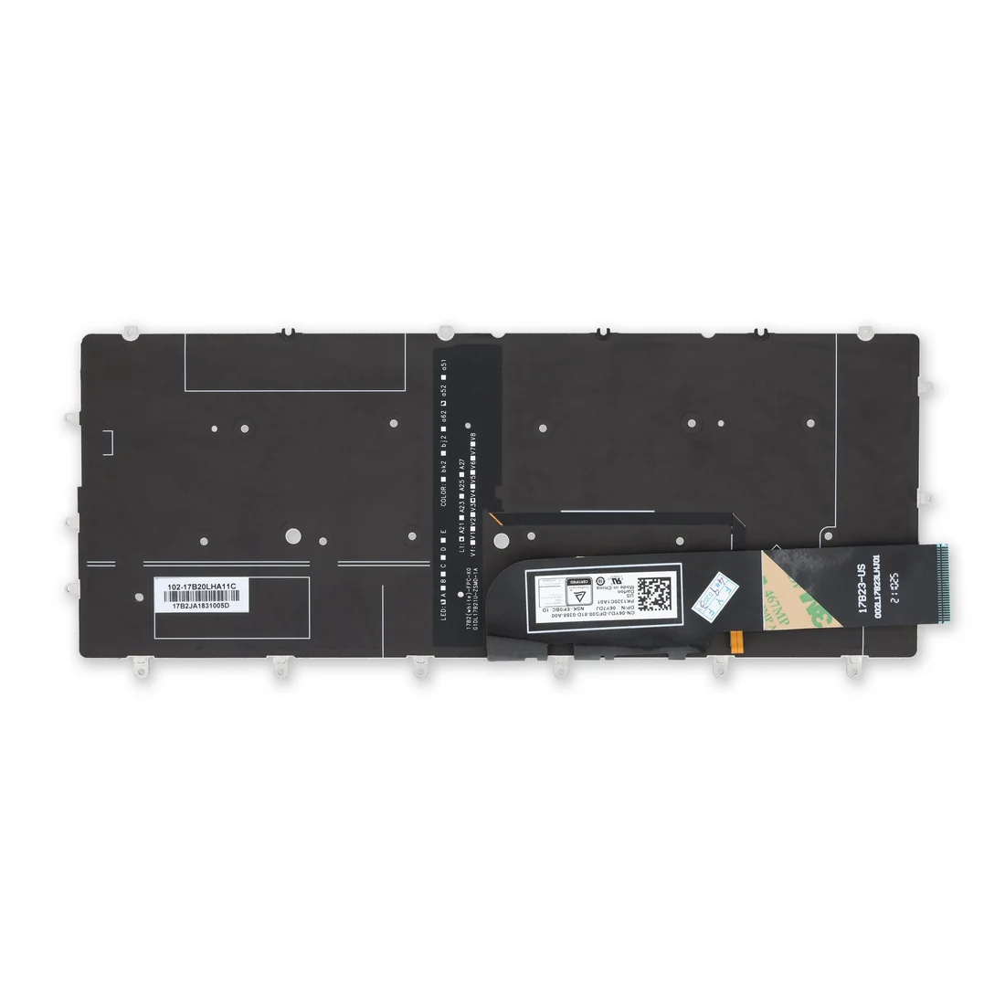 Dell XPS 13 9350 Backlit Keyboard Replacement US Layout — original laptop parts at NN Laptops, Hafeez Center Lahore Pakistan