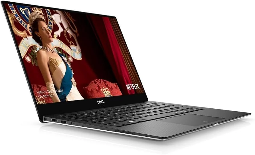 Dell XPS 13 9370 i7-8550U 8GB 256GB Used Laptop Lahore — Dell laptop side and angled view, buy in Lahore Pakistan