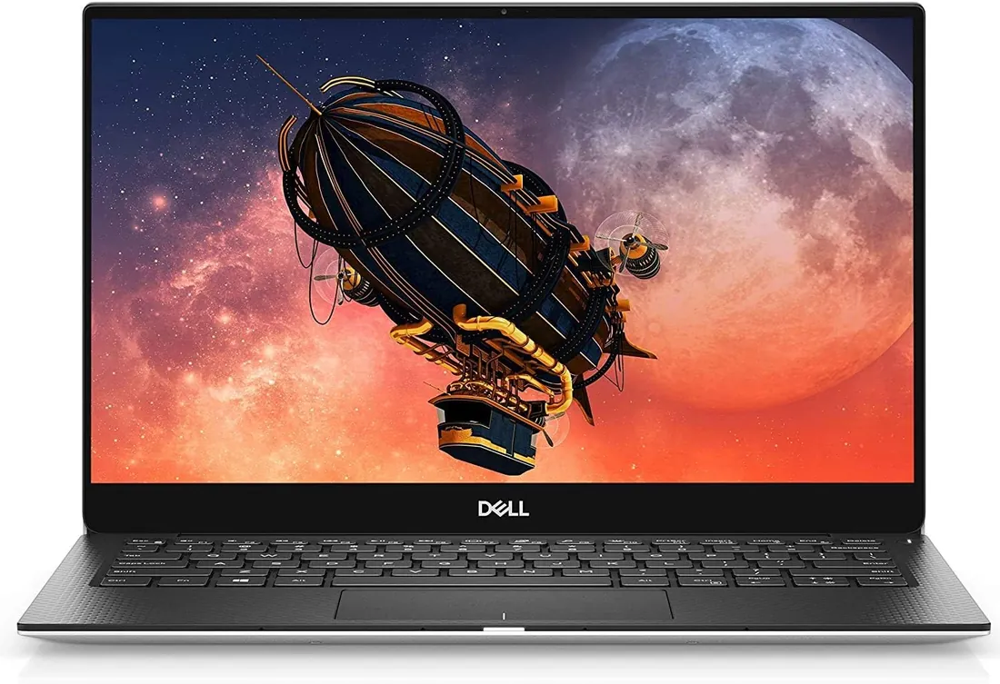 Dell XPS 13 9380 i7-8565U 16GB 512GB Used Laptop Lahore — Dell laptop keyboard and ports view, Lahore Pakistan