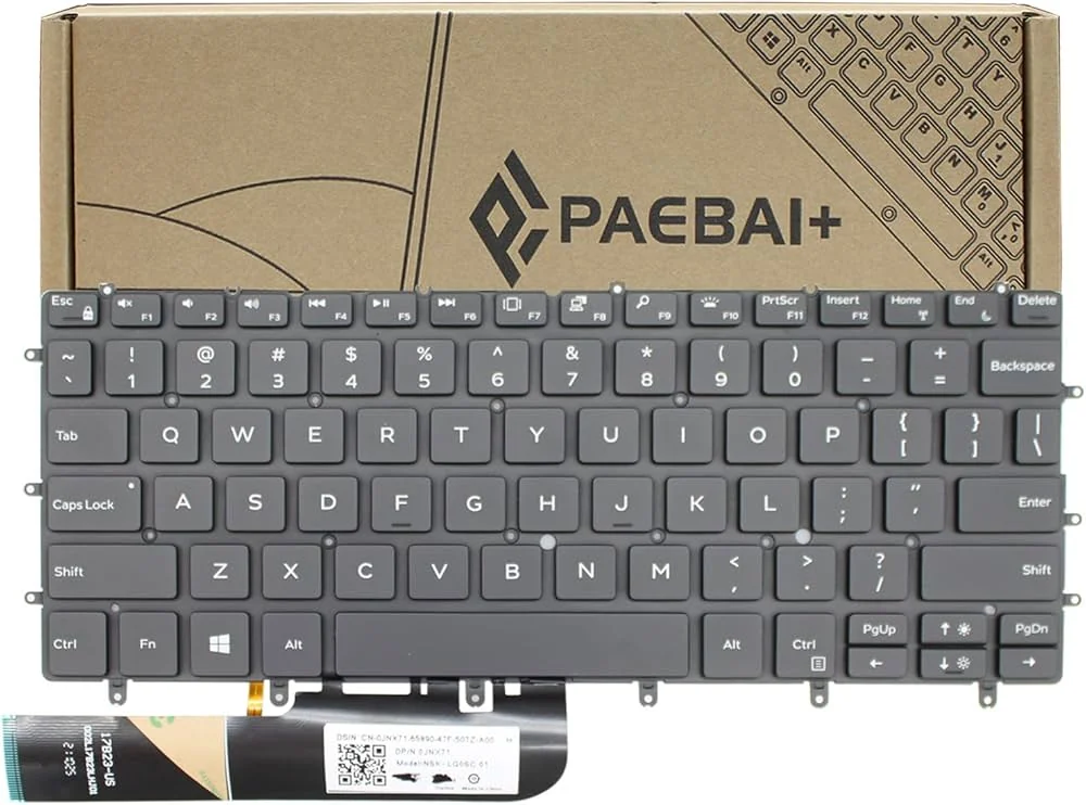 Dell XPS 13 9380 Keyboard (Backlit) — genuine keyboards in Lahore, Pakistan