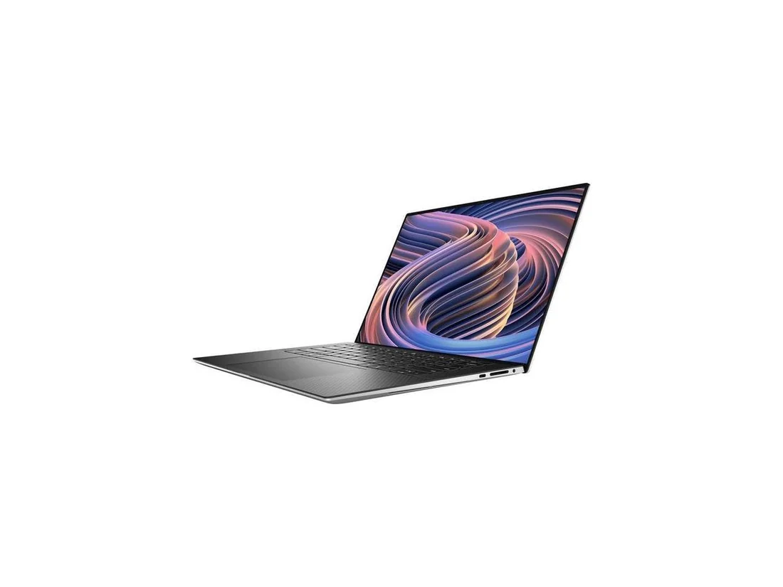 Dell XPS 15 9520 i7-12700H 32GB 1TB Gaming Used Laptop Lahore — Dell laptop side and angled view, buy in Lahore Pakistan