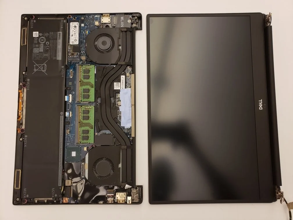 Dell XPS 15 9570 Bottom Case (D Panel) Replacement in Lahore — genuine laptop parts in Lahore, Pakistan
