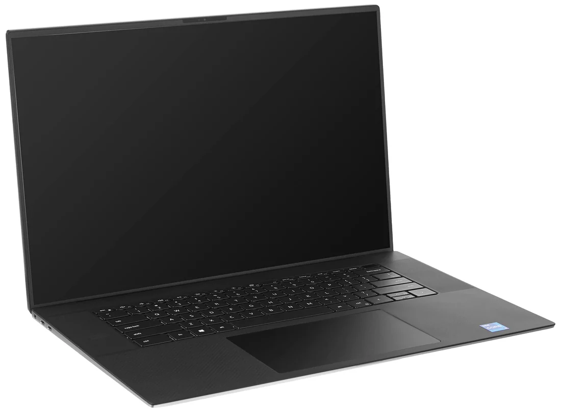 Dell XPS 17 9710 i7-11800H 16GB 1TB Gaming Used Laptop Lahore — Dell laptop keyboard and ports view, Lahore Pakistan
