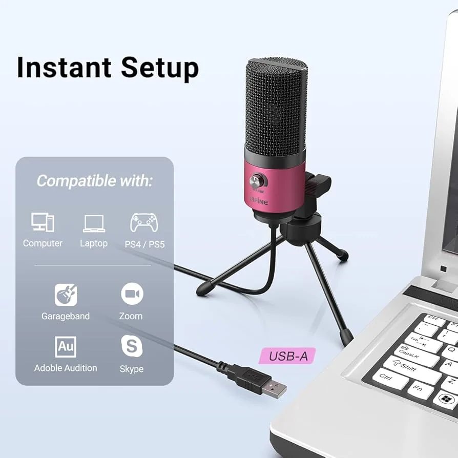 Fifine K669 USB Cardioid Microphone Original Sealed — accessories price in Pakistan, NN Laptops Lahore