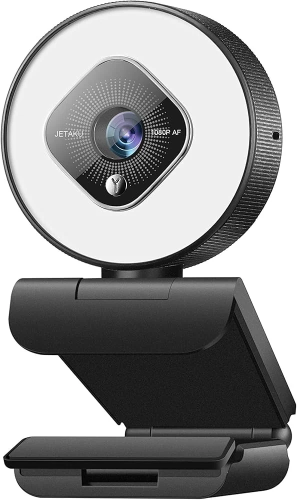 Generic 1080p Auto-Focus USB Webcam with Ring Light — accessories price in Pakistan, NN Laptops Lahore