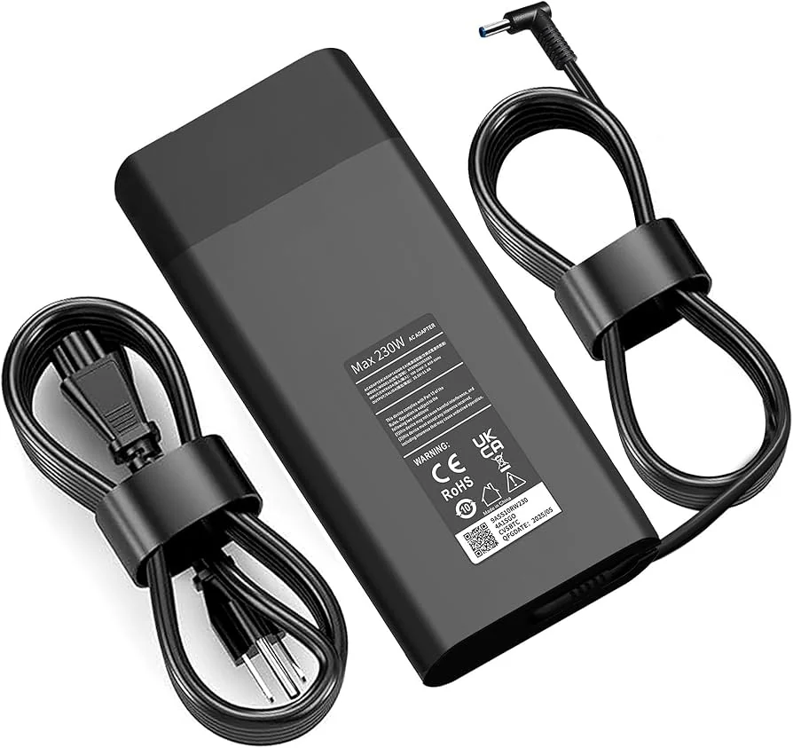 HP 230W Slim Smart Pin Charger for Omen 15 / ZBook Fury 17 G8 — used HP laptop for sale in Pakistan, NN Laptops Lahore