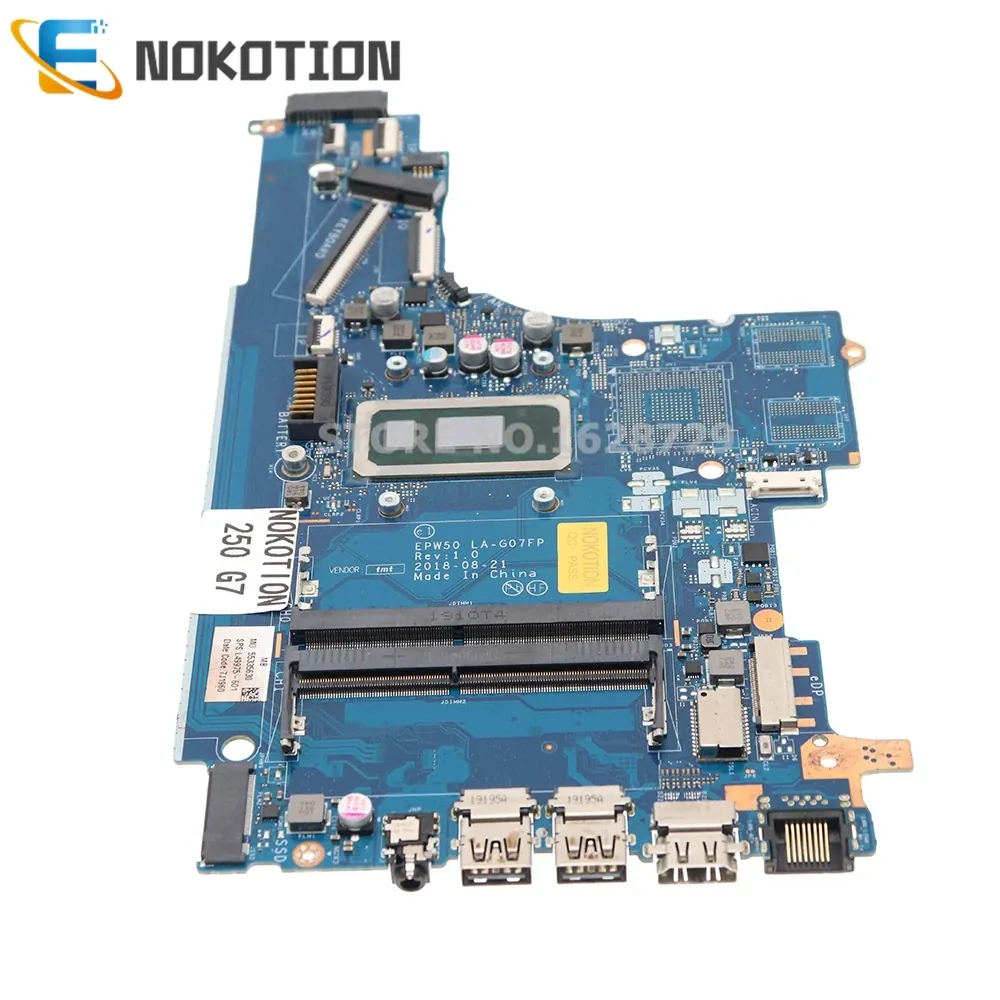 HP 250 G7 Motherboard (8th Gen i3) — laptop parts price in Pakistan, NN Laptops Lahore