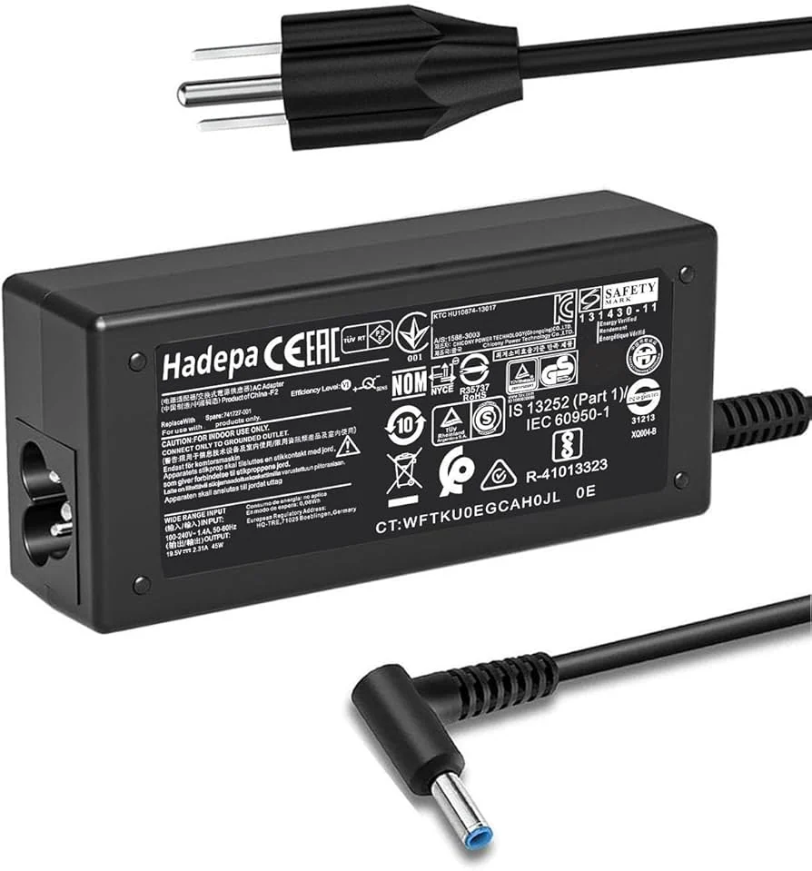 HP 45W Smart Pin Charger for Pavilion 15 / 250 G7 Notebook — used HP laptop for sale in Pakistan, NN Laptops Lahore