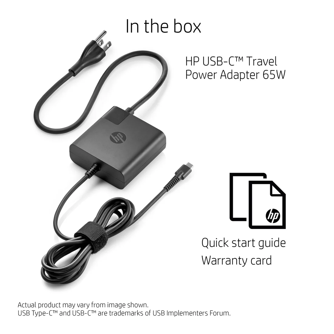HP 65W Original Charger (USB Type-C) — original chargers / adapters at NN Laptops, Hafeez Center Lahore Pakistan