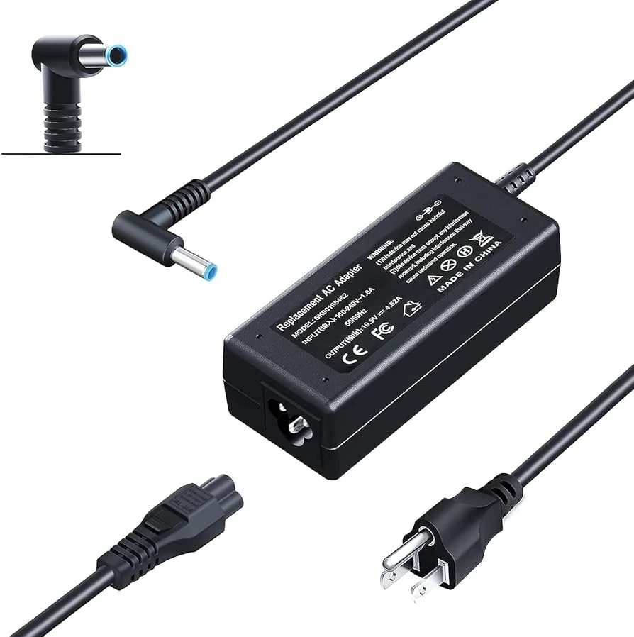 HP Original 65W Smart Pin Blue Tip Charger for EliteBook 840 G5 — used HP laptop for sale in Pakistan, NN Laptops Lahore
