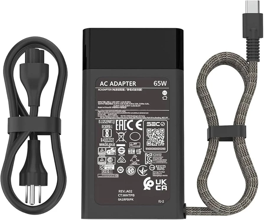 HP 65W Original USB-C Charger with Detachable Cable for EliteBook 845 G9 — used HP laptop for sale in Pakistan, NN Laptops Lahore