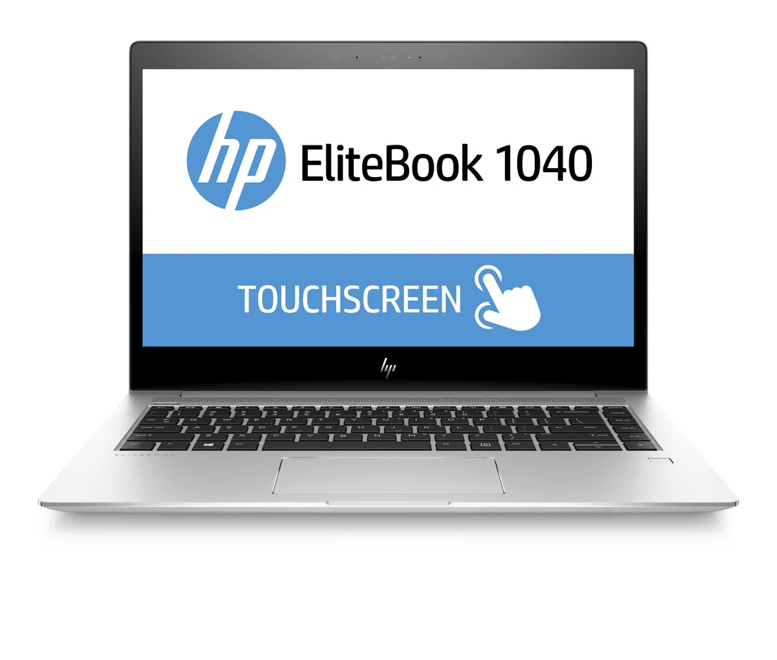 HP EliteBook 1040 G4 i7-7600U 16GB 512GB Touch Used Lahore — HP laptop side and angled view, buy in Lahore Pakistan