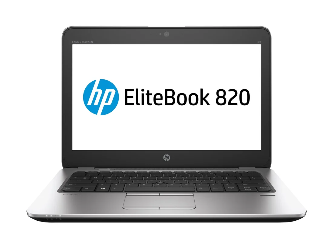 HP EliteBook 820 G4 i7-7600U 16GB 256GB Used Laptop Lahore — HP laptop keyboard and ports view, Lahore Pakistan