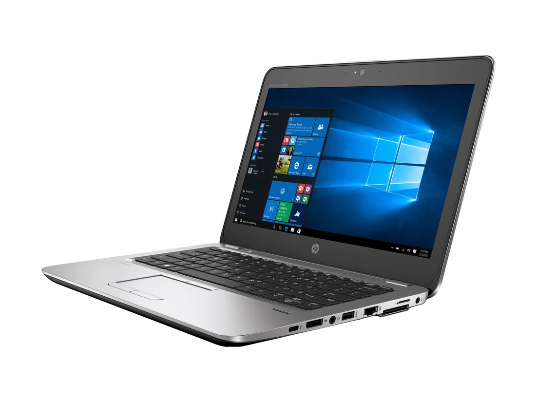 HP EliteBook 820 G4 i7-7600U 16GB 256GB Used Laptop Lahore — HP laptop side and angled view, buy in Lahore Pakistan