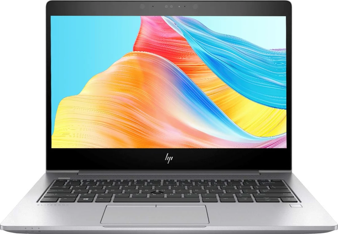 HP EliteBook 830 G5 i5-8350U 8GB 256GB Used Laptop Lahore — HP laptop side and angled view, buy in Lahore Pakistan