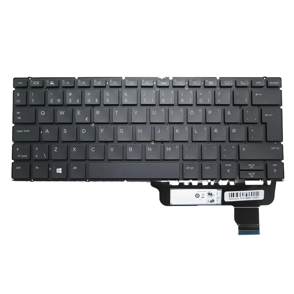 HP EliteBook 830 G5 Keyboard (Backlit) — HP laptop keyboard and ports view, Lahore Pakistan