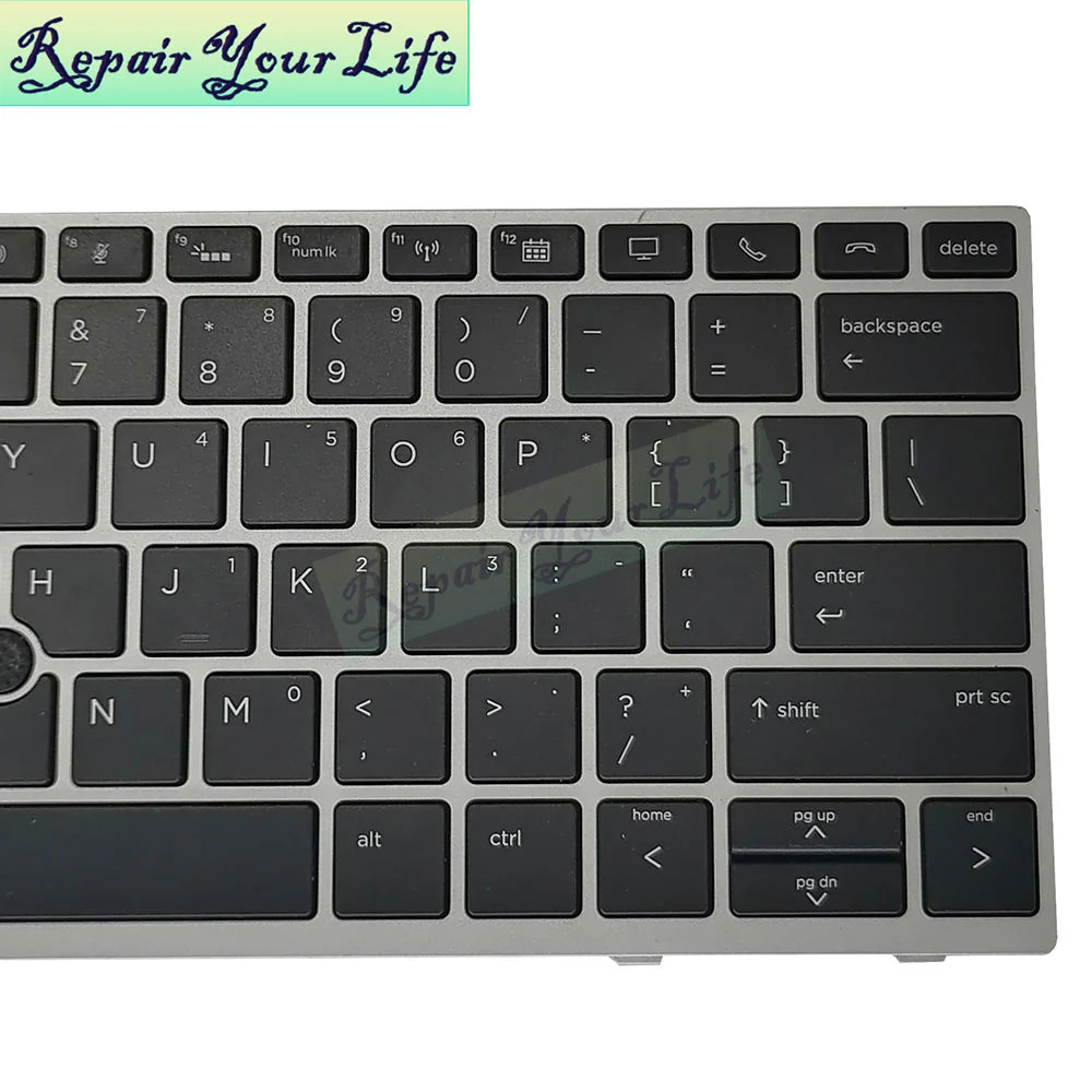 HP EliteBook 830 G6 Backlit Keyboard Replacement US Layout — HP laptop side and angled view, buy in Lahore Pakistan