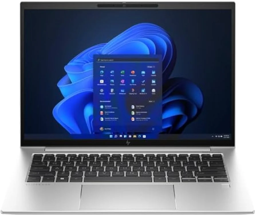 HP EliteBook 840 G10 i7-1355U 16GB 512GB — HP laptop keyboard and ports view, Lahore Pakistan