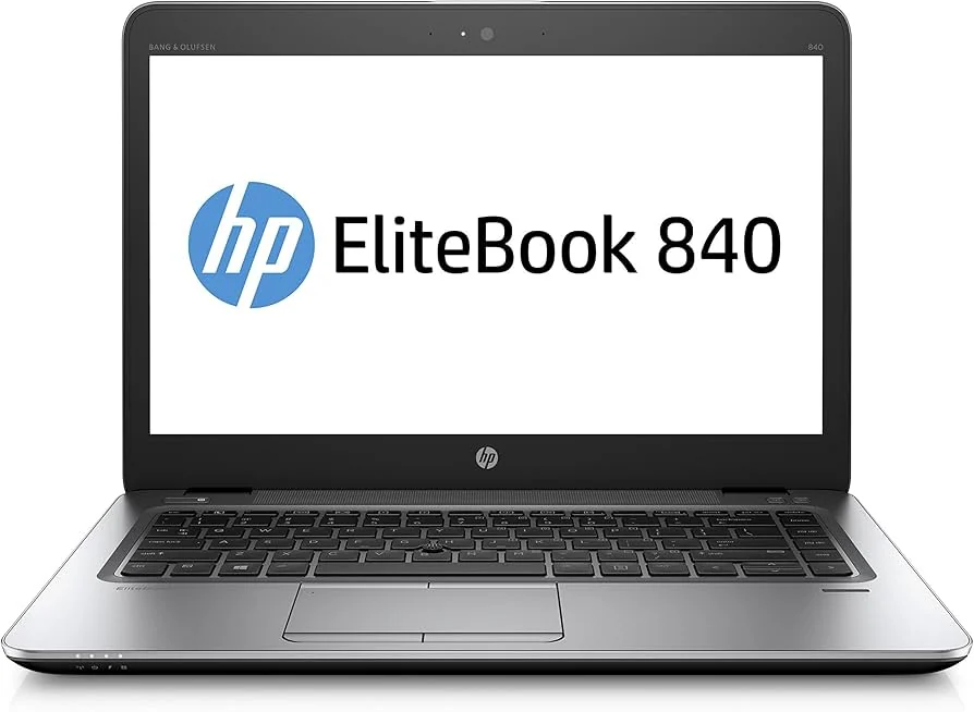 HP EliteBook 840 G3 A-Panel — HP laptop keyboard and ports view, Lahore Pakistan