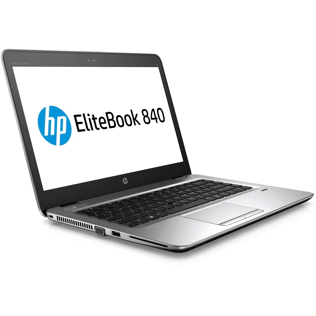 HP EliteBook 840 G3 i5-6300U 8GB 256GB Used Laptop Lahore — HP laptop keyboard and ports view, Lahore Pakistan