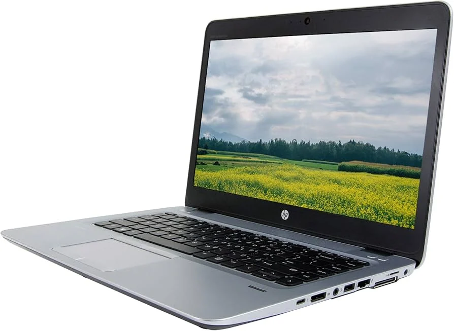 HP EliteBook 840 G4 i7-7600U 16GB 512GB — HP laptop keyboard and ports view, Lahore Pakistan