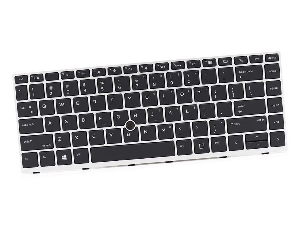 HP EliteBook 840 G5 G6 Keyboard Backlit — HP laptop side and angled view, buy in Lahore Pakistan