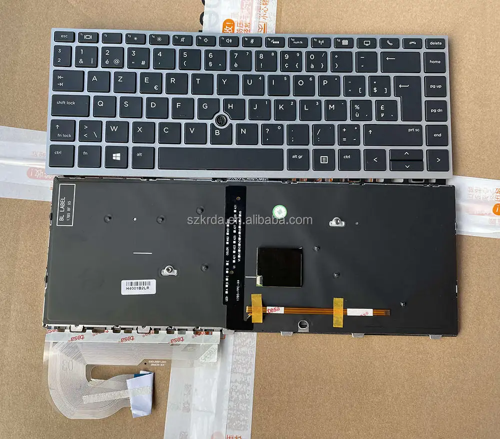 HP EliteBook 840 G5 G6 Touchpad with FFC Cable — HP laptop side and angled view, buy in Lahore Pakistan