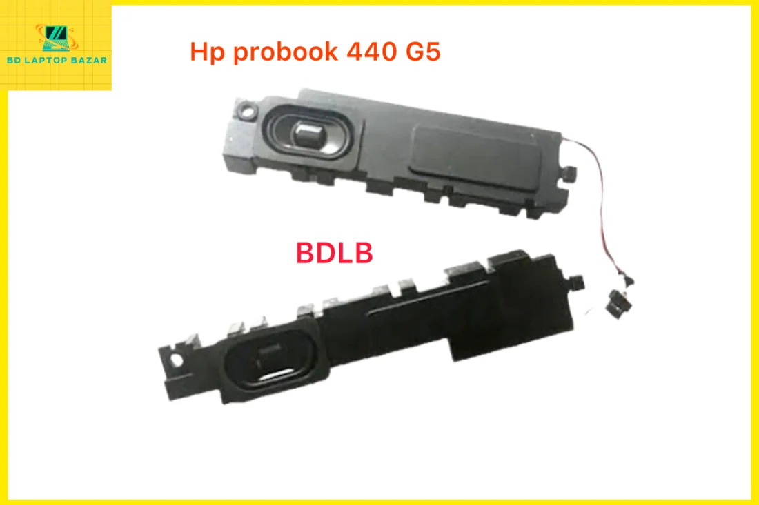 HP EliteBook 840 G5 Internal Speakers Set — HP laptop keyboard and ports view, Lahore Pakistan