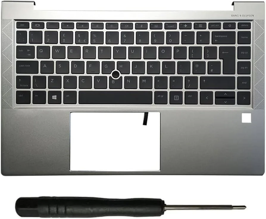 HP EliteBook 840 G6 Backlit Keyboard Replacement UK Layout — HP laptop side and angled view, buy in Lahore Pakistan