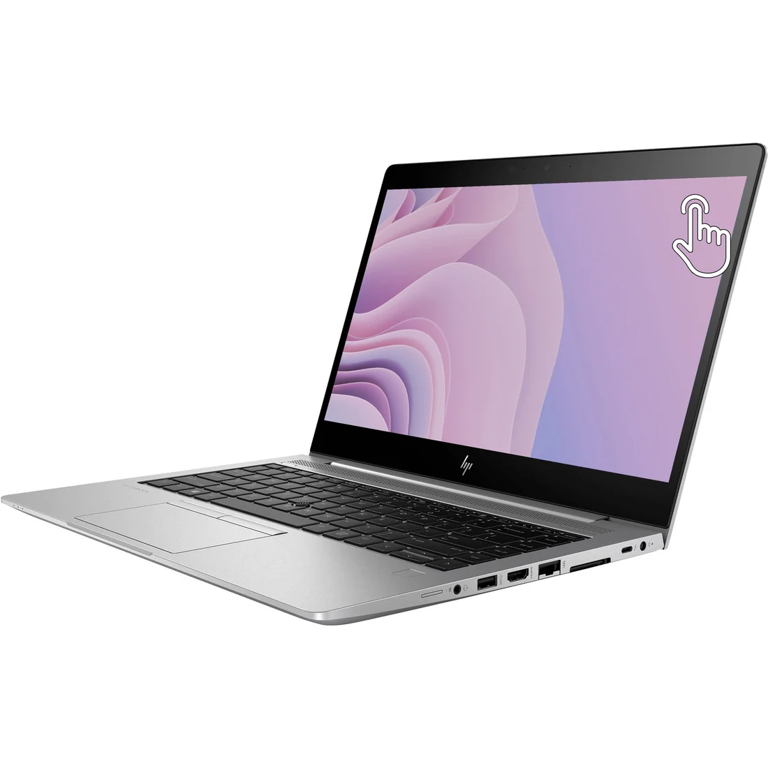 HP EliteBook 840 G6 i7 Touch i7-8665U 16GB 512GB Touch Lahore — HP laptop keyboard and ports view, Lahore Pakistan