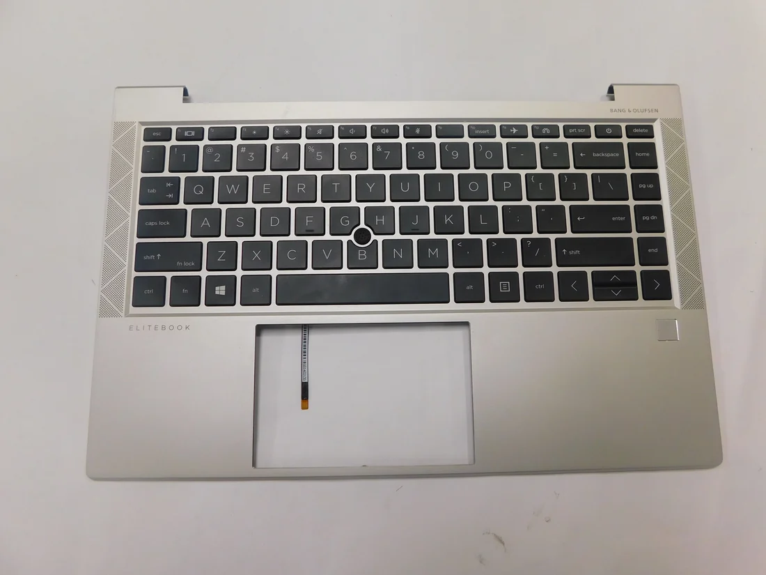 HP EliteBook 840 G7 Keyboard (Backlit) — HP laptop keyboard and ports view, Lahore Pakistan