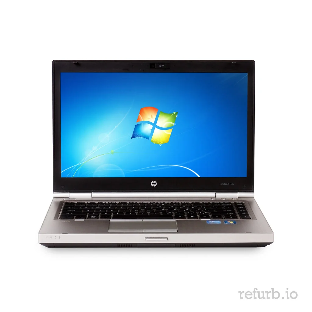 HP EliteBook 8460p — HP laptop keyboard and ports view, Lahore Pakistan