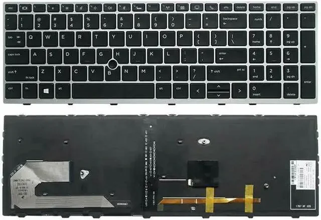 HP EliteBook 850 G5 Keyboard (Backlit) — HP laptop side and angled view, buy in Lahore Pakistan