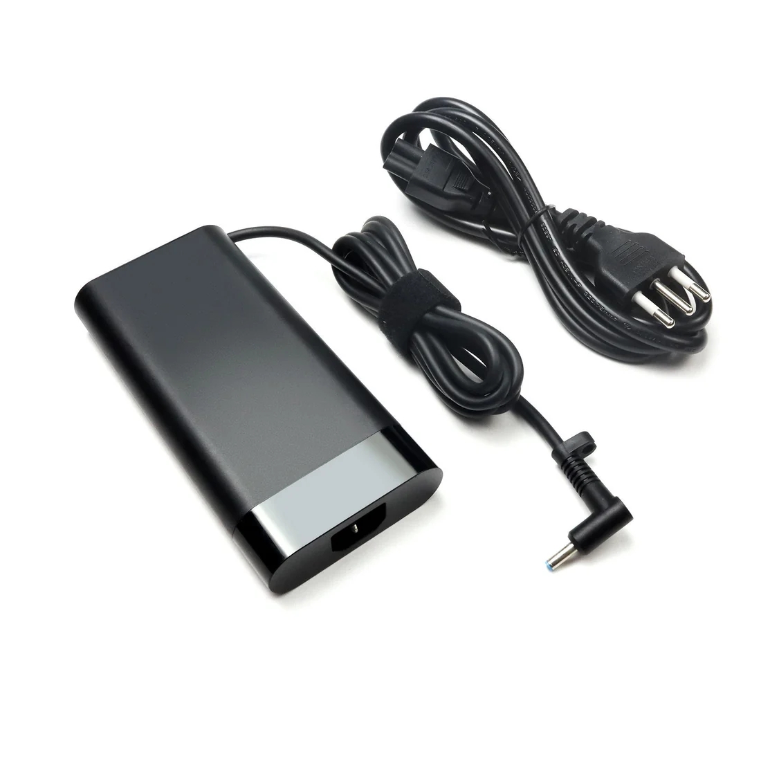 HP EliteBook Blue Smart Pin DC Jack with Cable Harness (4.5mm) — HP laptop keyboard and ports view, Lahore Pakistan