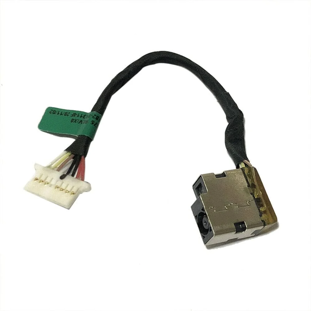 HP EliteBook Blue Smart Pin DC Jack with Cable Harness (4.5mm) — used HP laptop for sale in Pakistan, NN Laptops Lahore