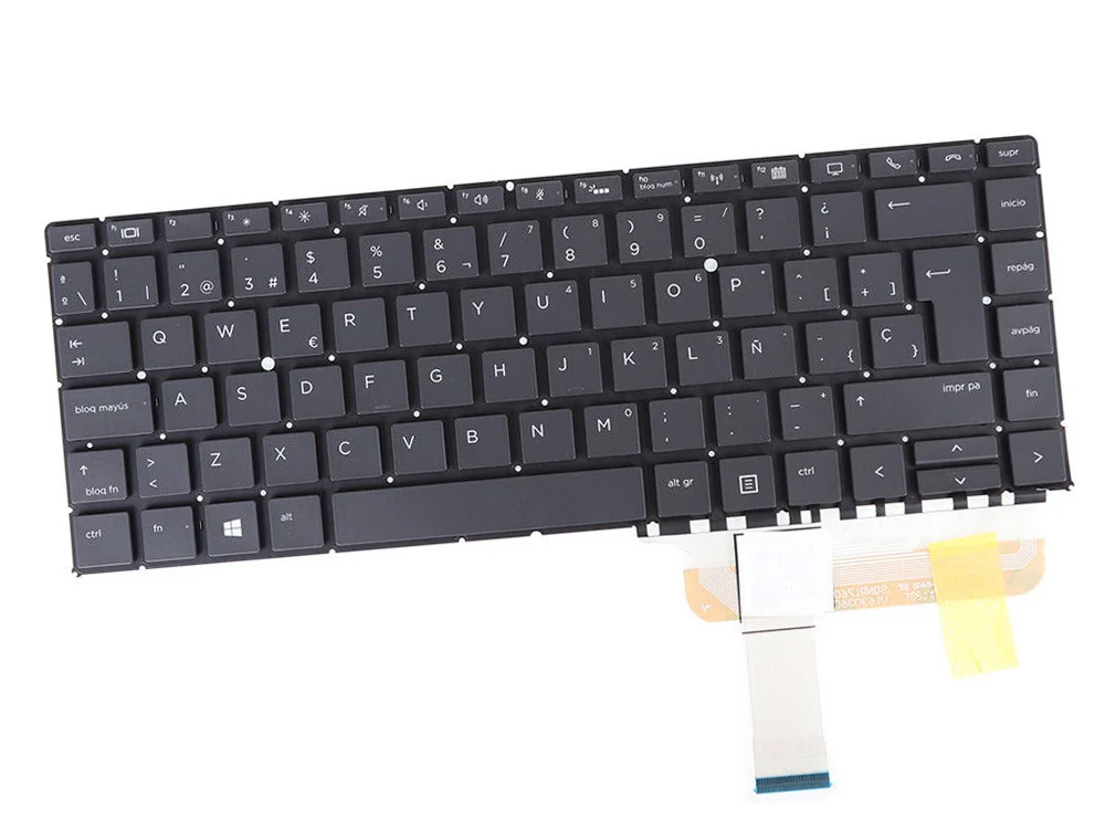 HP EliteBook Folio 1040 G4 Backlit Keyboard Replacement US Layout — HP laptop keyboard and ports view, Lahore Pakistan