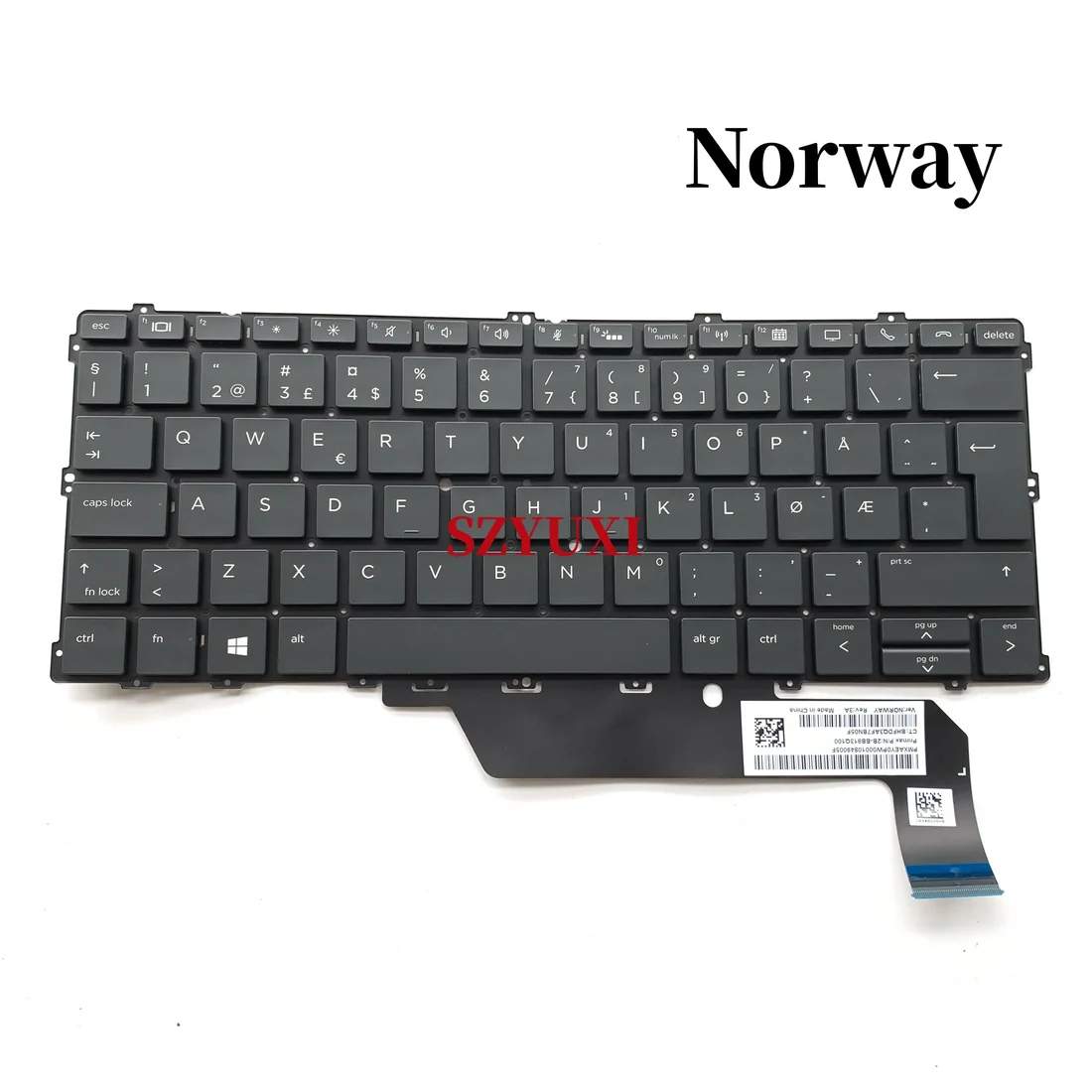 HP EliteBook x360 1030 G3 Backlit Keyboard Replacement US Layout — HP laptop keyboard and ports view, Lahore Pakistan