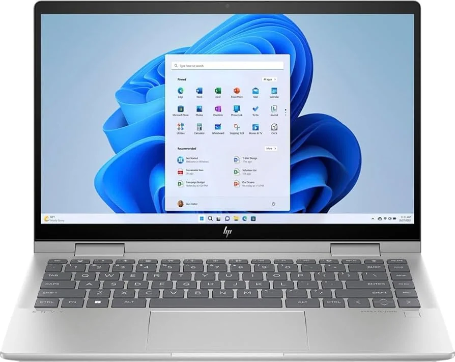 HP ENVY 14 i5-1135G7 16GB 512GB — HP laptop side and angled view, buy in Lahore Pakistan