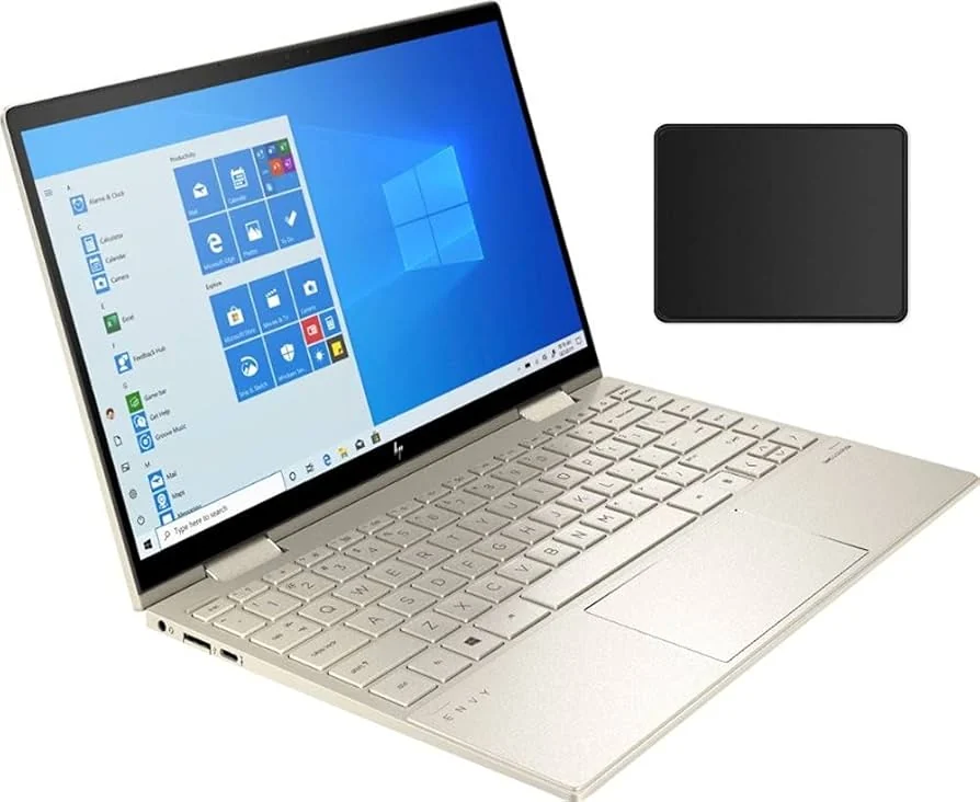 HP ENVY x360 13 Ryzen 7 4700U 16GB 512GB — HP laptop side and angled view, buy in Lahore Pakistan