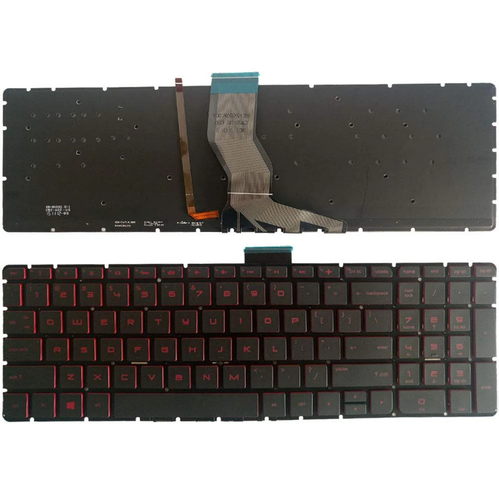 HP Omen 15 Keyboard (Backlit) — HP laptop side and angled view, buy in Lahore Pakistan