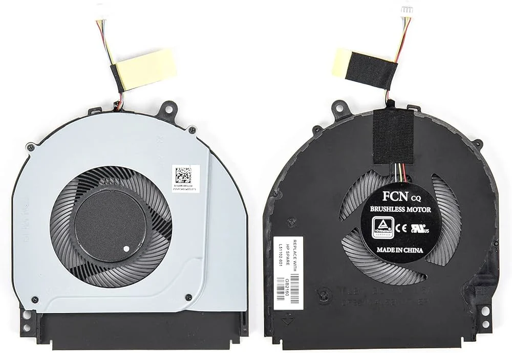 HP Pavilion 14 15 Cooling Fan with Heat-Pipe Assembly — used HP laptop for sale in Pakistan, NN Laptops Lahore