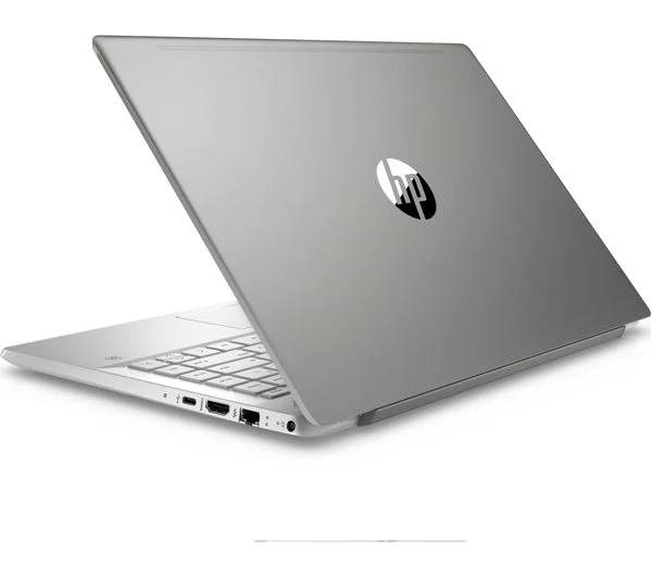 HP Pavilion 14-ce3025tu i5-1035G1 8GB 512GB Used Lahore — HP laptop keyboard and ports view, Lahore Pakistan